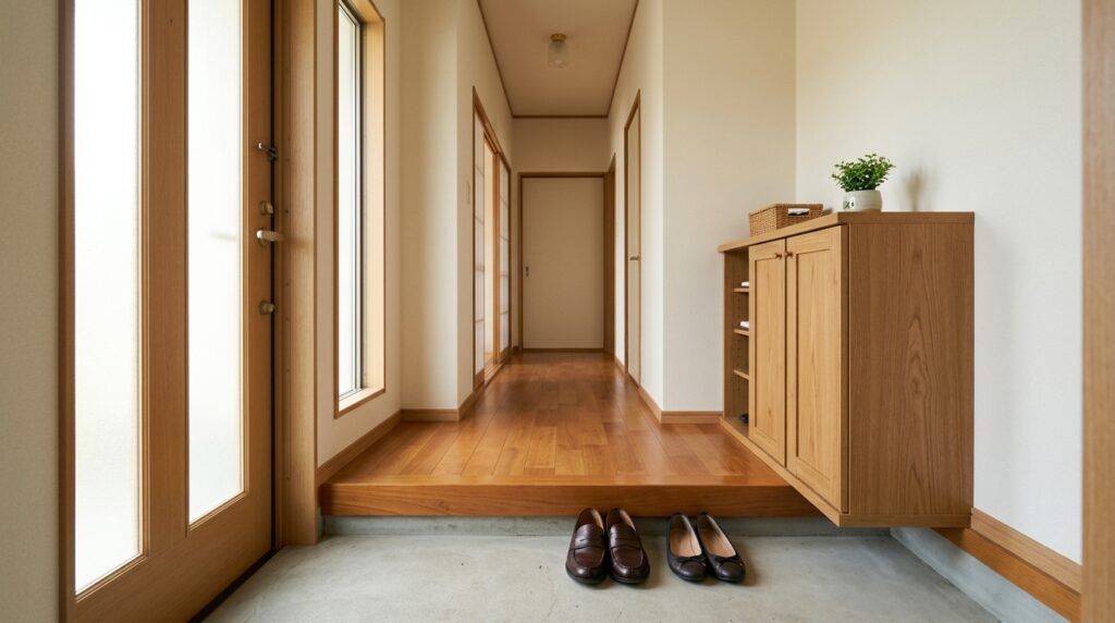 引越しの見積で条件として見られる玄関と廊下